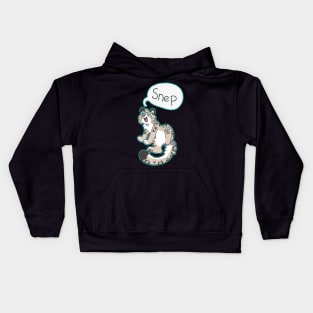 Snep Snow Leopard Kids Hoodie